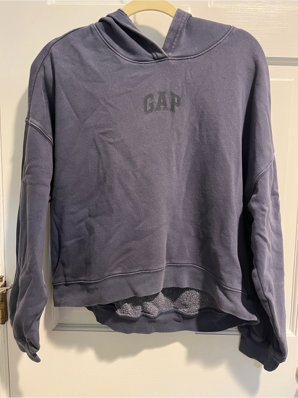 GAP Women's Hoodie in Slate Blue